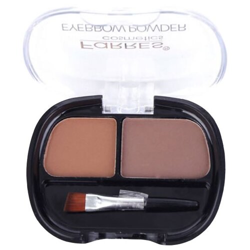 Farres Тени для бровей Eyebrow powder, 02 тени для бровей dermacol стойкие пудровые тени для бровей powder eyebrow shadow