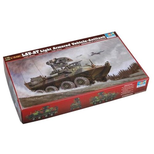 Сборная модель Trumpeter USMC LAV-AT Light Armored Vehicle Antitank (00372) 1:35 trumpeter 35004 1 72 m113 armored cavalry assault vehicle car tank model diy th07671 smt2