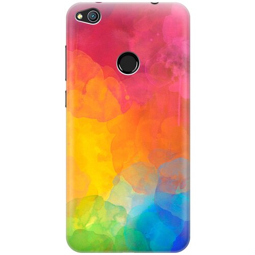 фото Re:pa накладка transparent для honor 8 lite / huawei p8 lite (2017) с принтом "буйство красок"