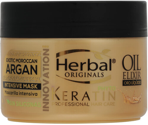 Herbal Интенсивная маска для волос Phyto Keratin Oil Elixir Argan, 300 мл, банка