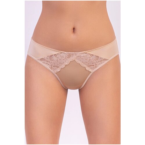 фото Milavitsa трусы слипы средней посадки classic, размер 114, нюд