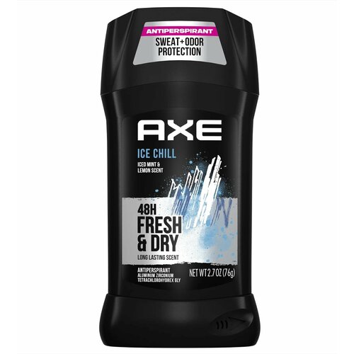 Axe Ice Chill - Дезодорант-стик мужской Fresh&Dry 48ч iced mint&lemon scent 76 г