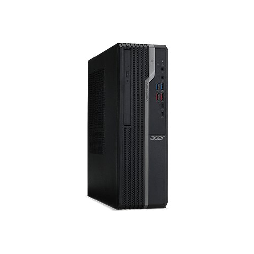 фото Настольный компьютер acer veriton x2670g (dt.vtfer.02f) mini-tower/intel core i3-10100/8 гб/256 гб ssd/intel uhd graphics 630/windows 10 pro черный