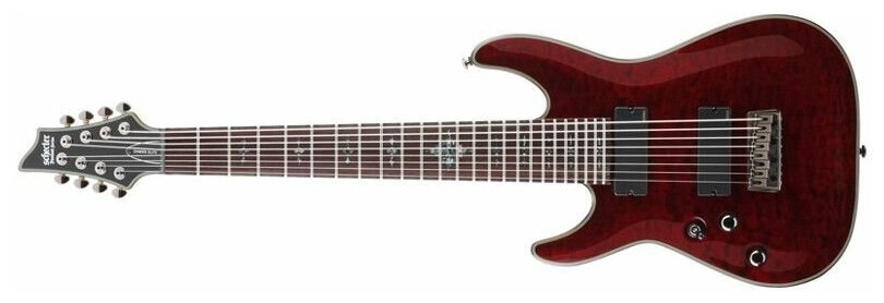 Электрогитара Schecter DAMIEN ELITE-8 CRED L/H