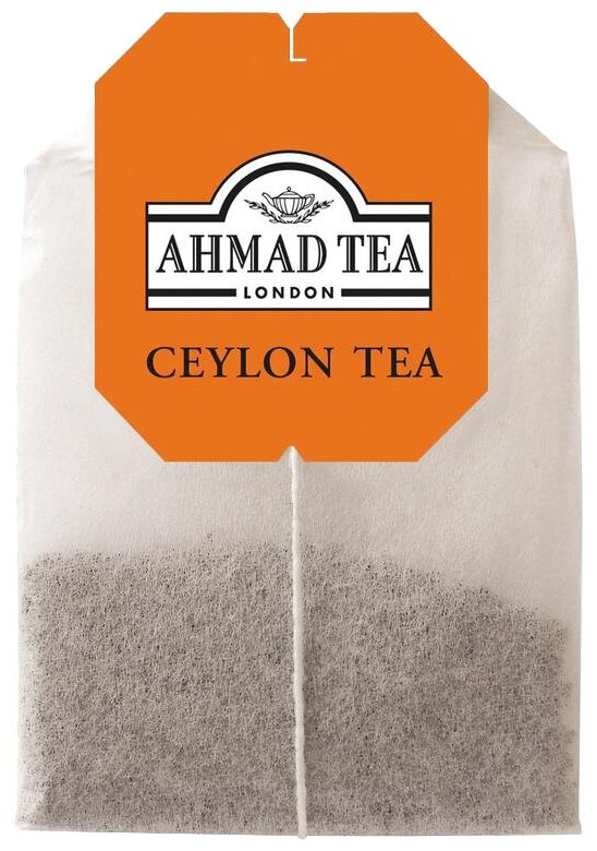 Чай «Ahmad Tea», Цейлонский чай, черный, пакетики с ярлычками, в конвертах из фольги, 25х2г - фотография № 9