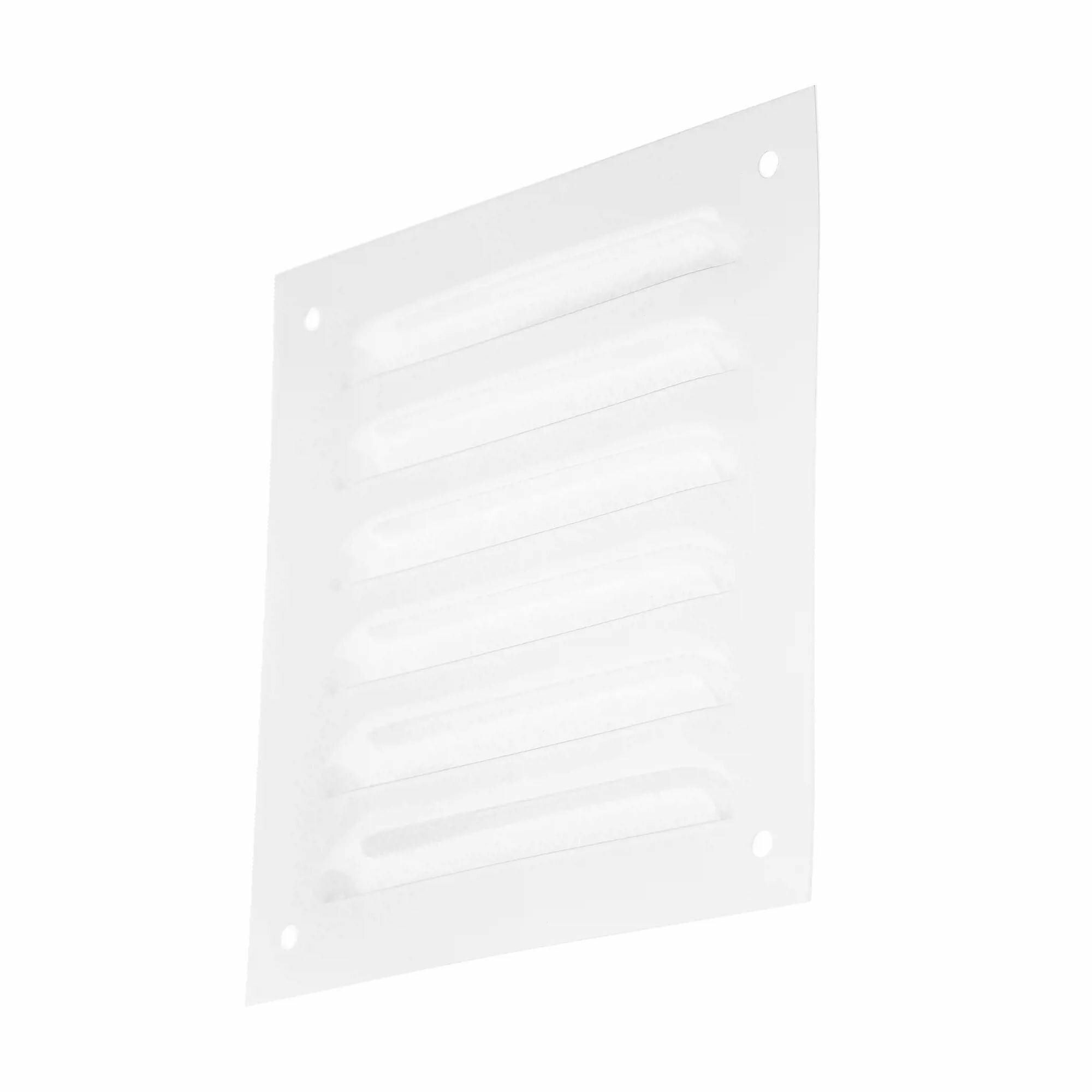 Решетка вентиляционная Ore GM1313W 130x130 мм металл цвет белый - фотография № 3