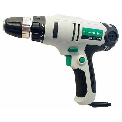 Дрель-шуруповерт Интерскол ДШ-10320 Э2 МС зеленая 309000₽