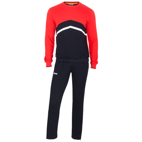 фото Спортивный костюм jogel размер xs, черный/красный/белый