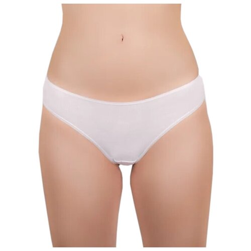 фото Milavitsa трусы слипы со средней посадкой basic, размер 106, белый