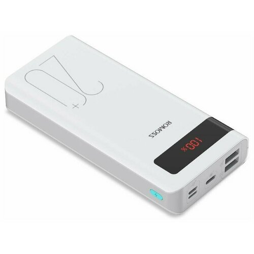 Мобильный аккумулятор Romoss Sense 6PS Pro 20000mAh 3A QC 4xUSB беспроводная зарядка белый 360200₽