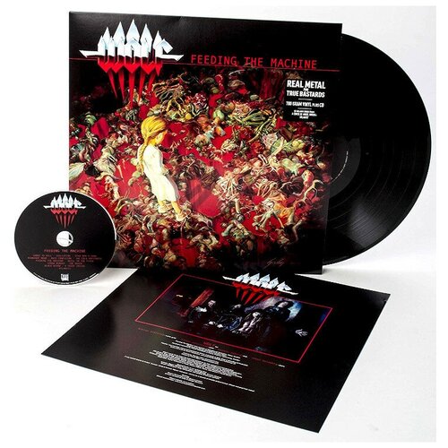 Виниловая пластинка WOLF Feeding The Machine (lp + Cd, 180 Gr)