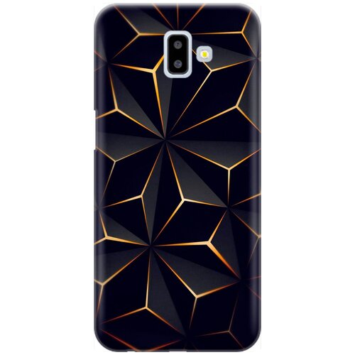 фото Re:pa накладка transparent для samsung galaxy j6+ 2018 с принтом "графитовый узор"