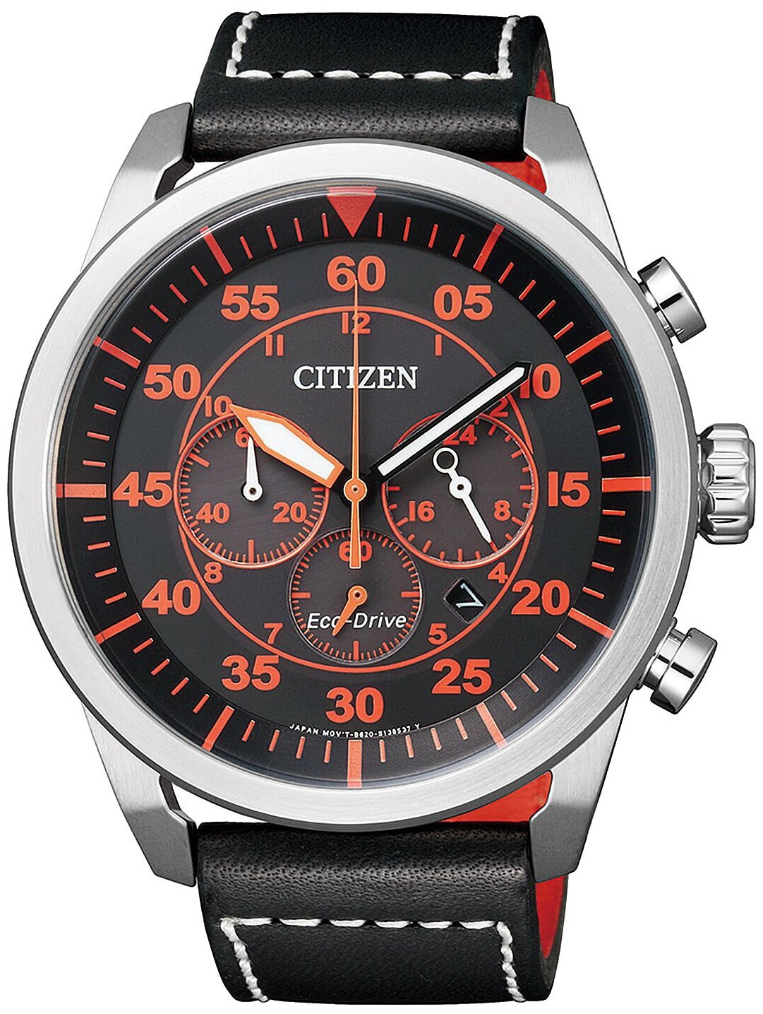 Японские наручные часы Citizen CA4210-08E с хронографом