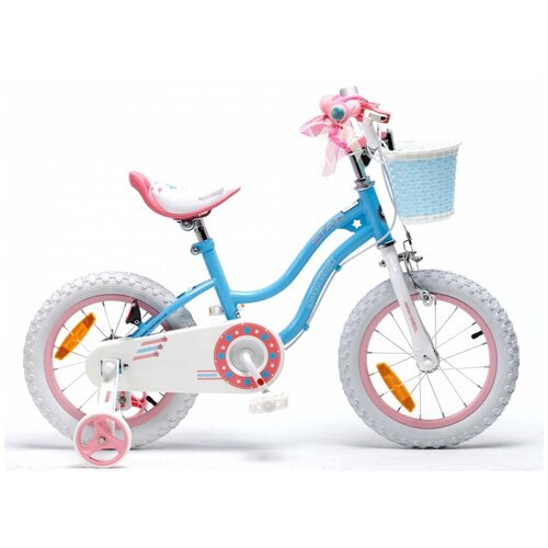 фото Велосипед royalbaby stargirl steel 14" (2020)(синий) royal baby