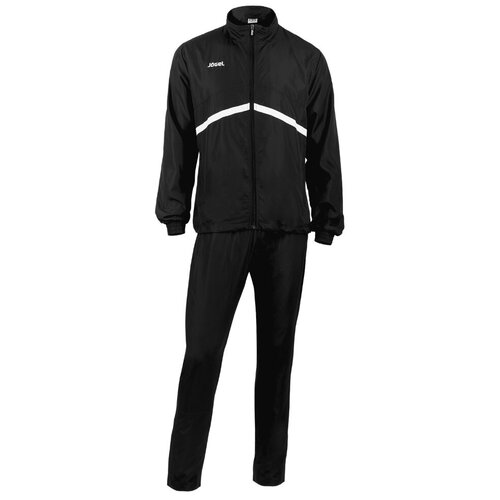 фото Спортивный костюм jogel размер xs, черный/белый