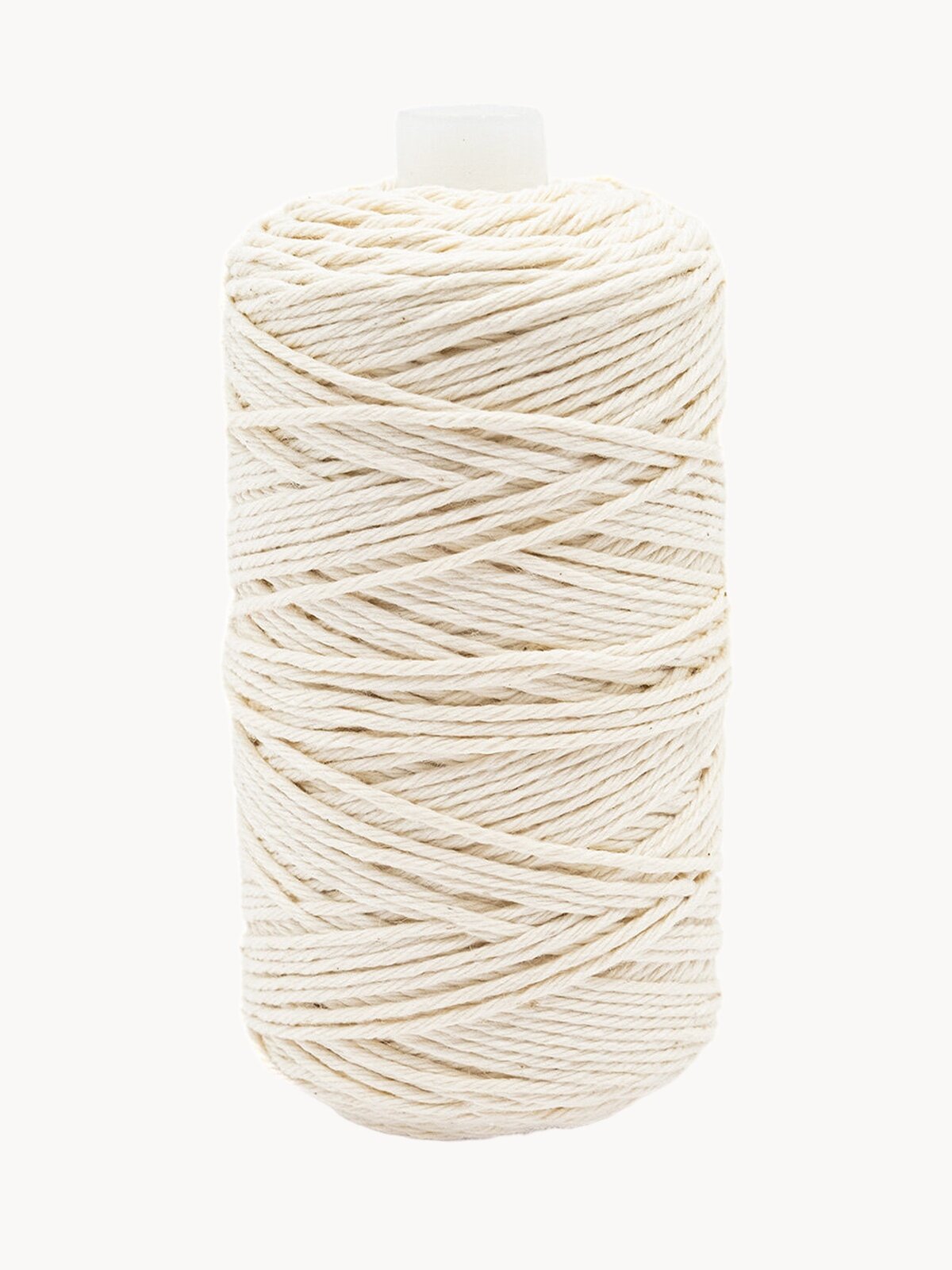 Нить хлопковая толстая для рукоделия 20/10, 100 м, цвет суровый, НИТ-КА