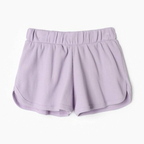 фото Шорты kaftan, размер 44, фиолетовый