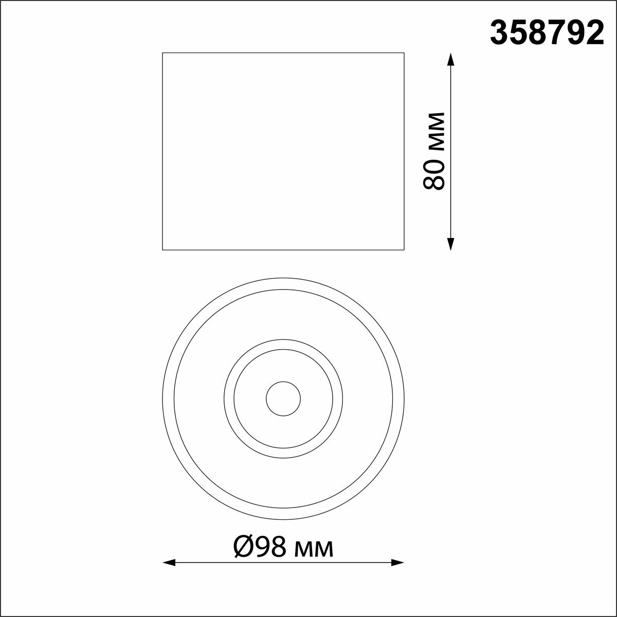 Светильник накладной светодиодный NOVOTECH BIND 358792 LED 15W черный - фотография № 9