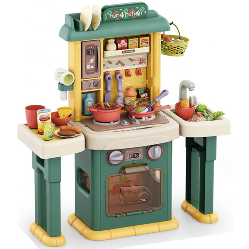 Кухня с водой KITCHEN & WASHSTAND пар, со звуком и светом DK TOYS BL-107B