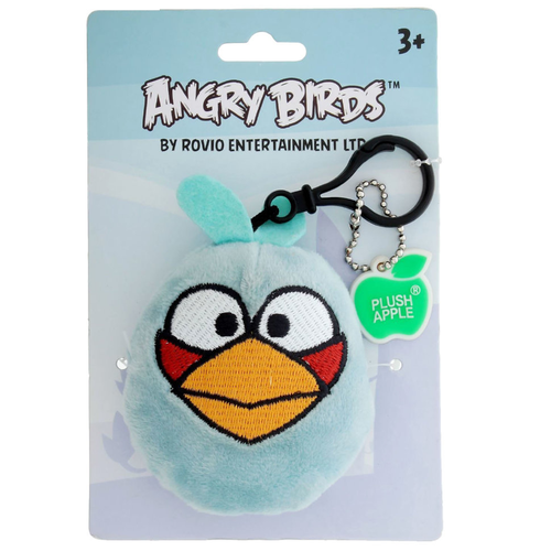 Мягкая игрушка-брелок Голубая злая птичкаAngry Birds 7 см Plush Apple GT6367 390₽