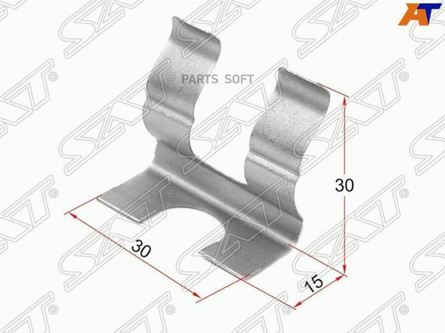 Скоба крепления форсунки омывателя TOYOTA/LEXUS (1 шт.) SAT ST-M10508 | цена за 1 шт
