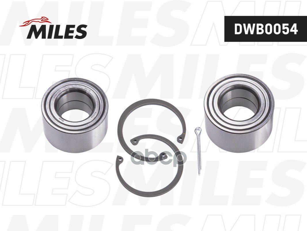 Подшипник Ступицы Передний Opel Astra/Corsa/Kadett/Vectra 81-98 (Fag 713 6441 60) Dwb0054 Miles арт. DWB0054