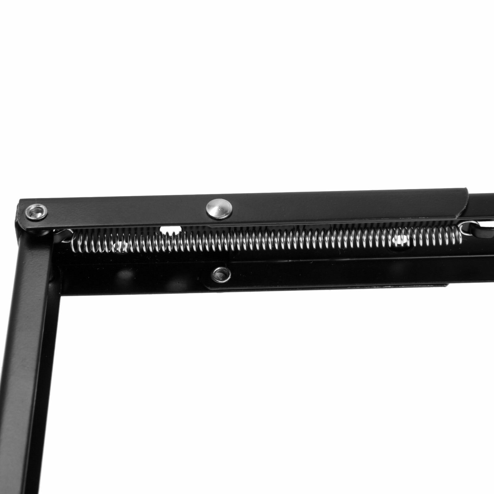 Кронштейн складной для столов и полок 2 шт, длина 250 мм, сталь, цвет черный - фотография № 6
