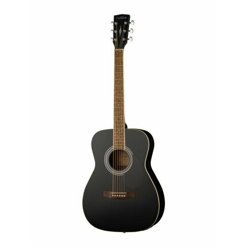 PF51E-WBAG-BKS Электро-акустическая гитара с чехлом, Parkwood акустическая гитара parkwood w81 bks черный
