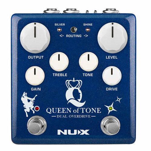 nux nod 1 horseman overdrive klon centaur NUX NDO-6 Queen of Tone Overdrive