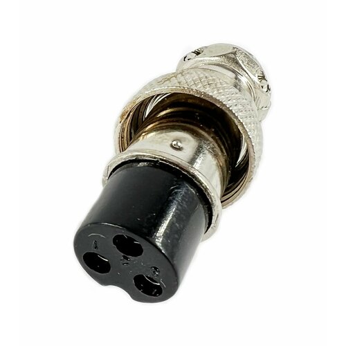 Разъем MIC 16 3 Pin гнездо металл на кабель( 1 штука)