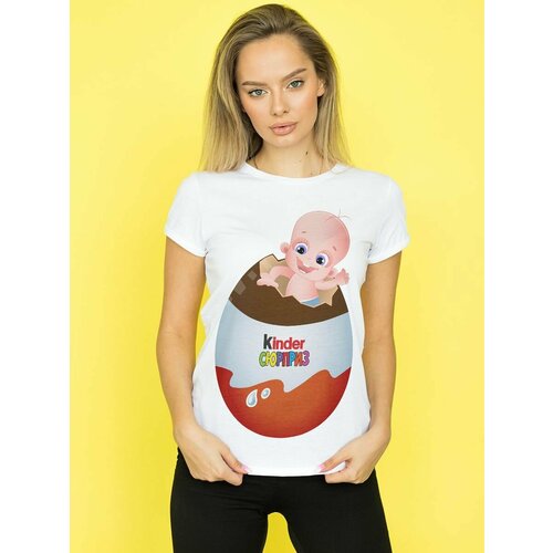 фото Футболка, размер 3xl, белый нет бренда