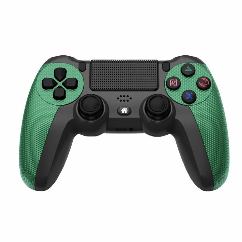 Геймпад игровой Орбита OT-PCG20 Зеленый + Серый (Bluetooth) PS3/PS4/Android/ iOS 13.0/PC (компьютер ПК)