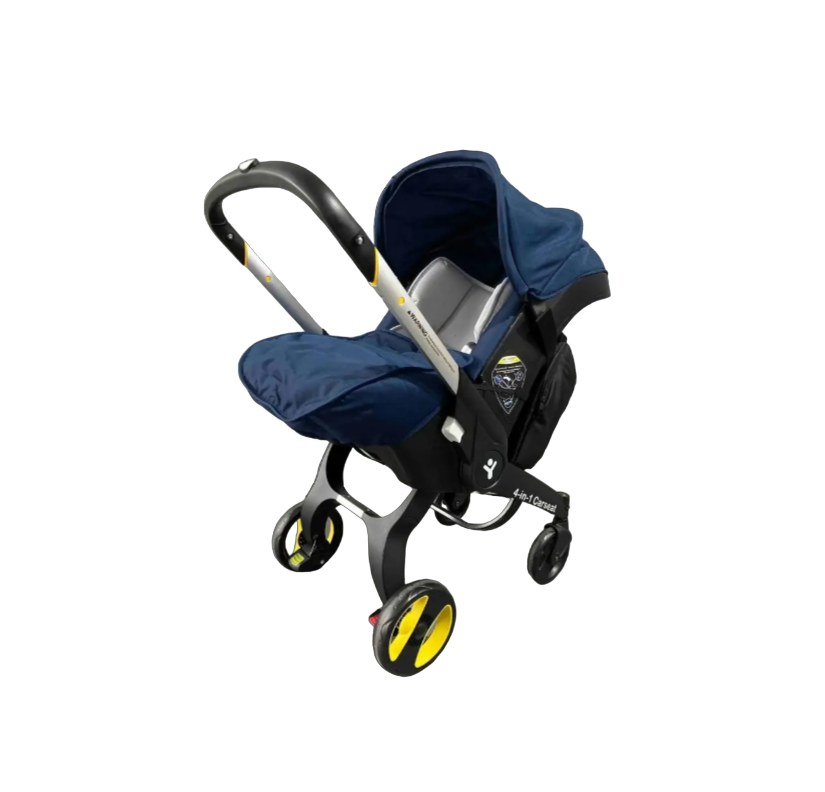 Автолюлька группа 0+ (до 13 кг) stroller 4 in1, синий