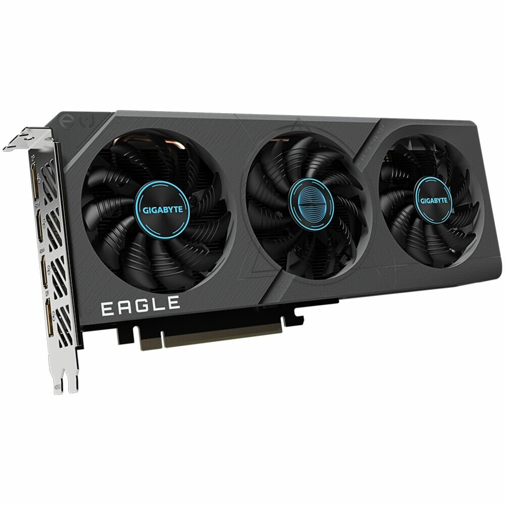 Видеокарта Gigabyte GeForce RTX 4060 8192Mb Eagle OC 8Gb (GV-N4060EAGLE OC-8GD) 2xHDMI 2xDP Ret