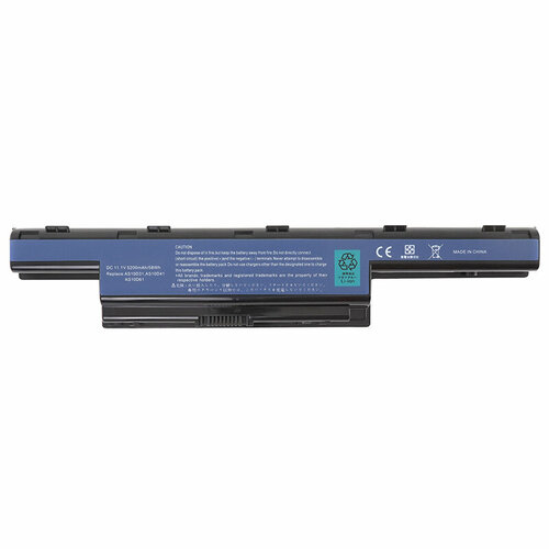 Аккумулятор OEM (совместимый с AS10D3E, AS10D41) для ноутбука Acer Aspire 5741 11.1V 5200mAh черный клавиатура mp 09b23su 6983 для acer aspire e1 571g 5750 5742g 7750g 7741g 5552g 5742 5750z 5250 5741g 5733 7750 5336 5536g e1 531g