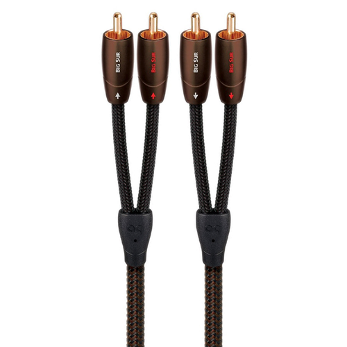 Кабель межблочный аудио AudioQuest Big Sur 2RCA-2RCA, 2.0 м