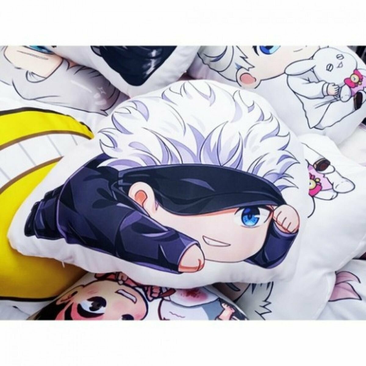 Фигурная подушка Годжо Сатору Магическая битва /Jujutsu Kaisen