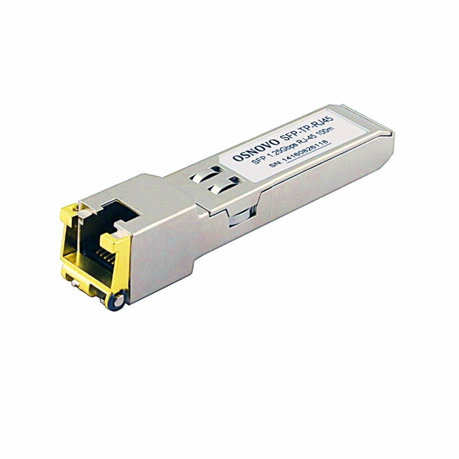 Медный SFP модуль OSNOVO SFP-TP-RJ45