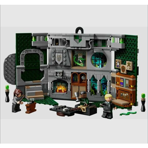 Конструктор 6111 Harry Potter Знамя факультета Слизерин 347 дет. конструктор lego harry potter знамя факультета слизерин 349дет