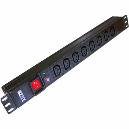 Блок розеток Lanmaster TWT-PDU19-10A8C3 810₽