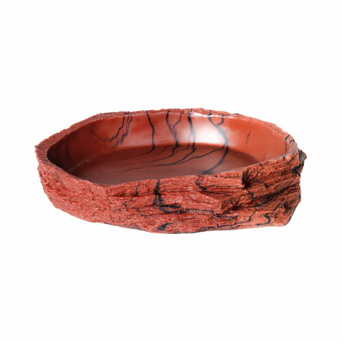 Кормушка-поилка для рептилий LUCKY REPTILE Dish Lava, 7.5x6x1.6см (Германия) кормушка поилка для рептилий lucky reptile sandstone 15x12x3см германия