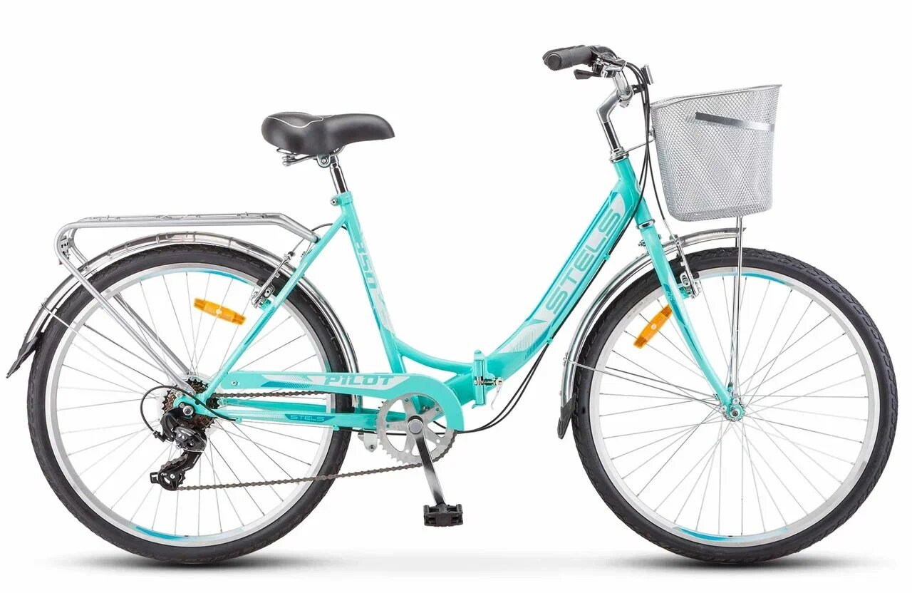 фото Велосипед Складной Stels Pilot 850 26" Z010 рама 19', Изумрудный