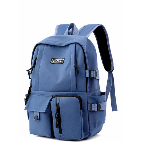 Рюкзак Multibrand, Синий, Единый школа