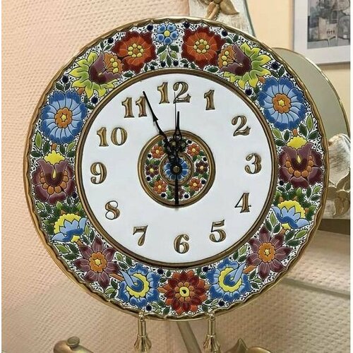 Тарелка-часы Cearco 02350300 диаметр 35 см (керамика)