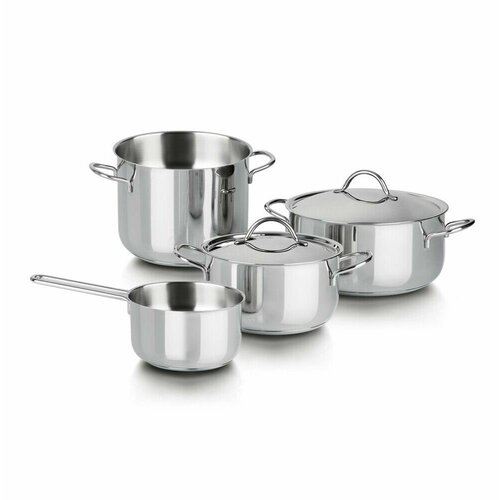 Набор посуды из 6 предметов Barazzoni Cuocimania нержавеющая сталь 1810 серебристый 20333₽