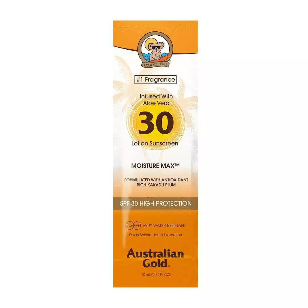 Australian Gold, Солнцезащитный лосьон SPF 30, 10 мл