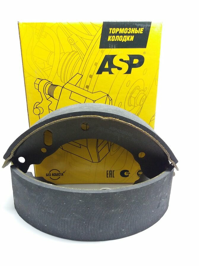 Задние тормозные колодки ASP для ГАЗ 3302 и ГАЗ ГАЗель Next K550101