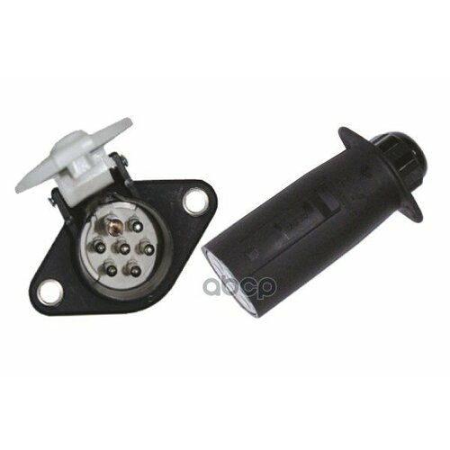 Разъем Электрический Прицепа Iso 3731 Type S 7-Полюсный ВилкаРозетка Пластик Винтовое Соед Alsa ALSA арт 03RF0651 2484₽