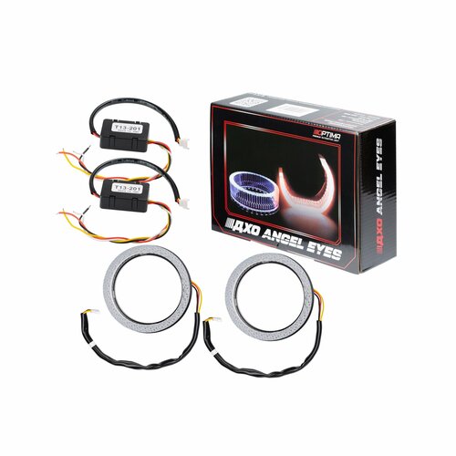 Ангельские глазки 3D с функцией ДХОПоворотник Optima Light на линзу 25 форма круглая диаметр 7492мм цвет белыйжёлтый 2 шт 5600₽