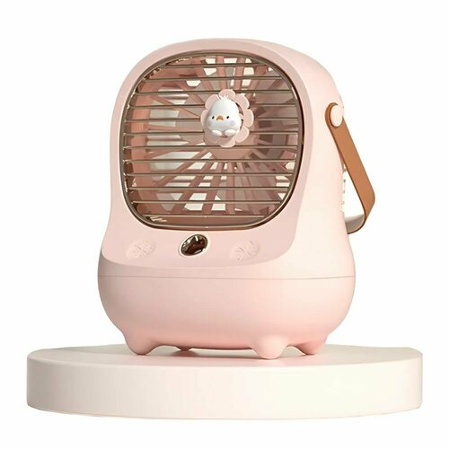 FAN Настольный вентилятор Настольный вентилятор YL - 1956 MIBAO BOO BOO 350 мл увлажнитель воздуха с 3 скорости работы портативный вентилятор с распылителем розовый 364800₽